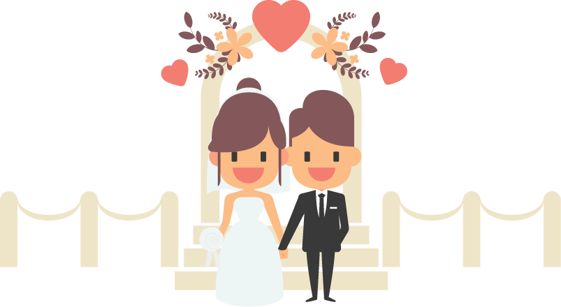 Paper Wedding Sticker Label Party Favor - Wedding Posters Background (803x440)