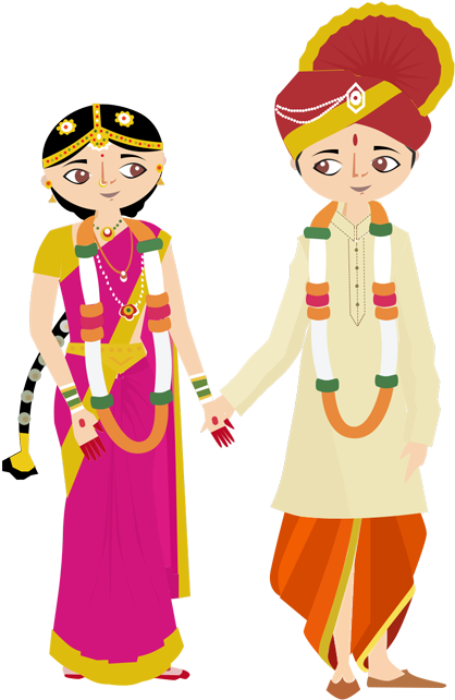 Hindu Couple Freebie - Hindu Couple Freebie (800x689)