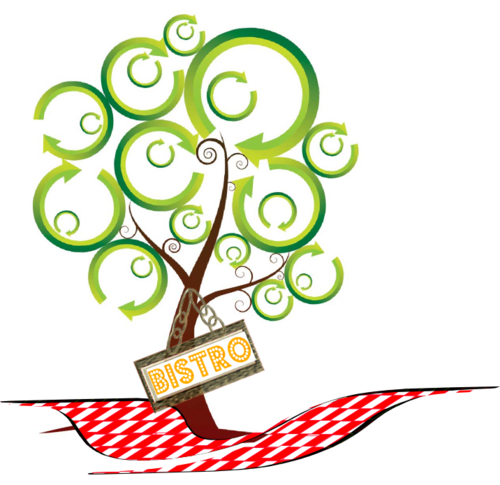 Shady Grove Bistro - Tree Of Life Shower Curtain (500x485)