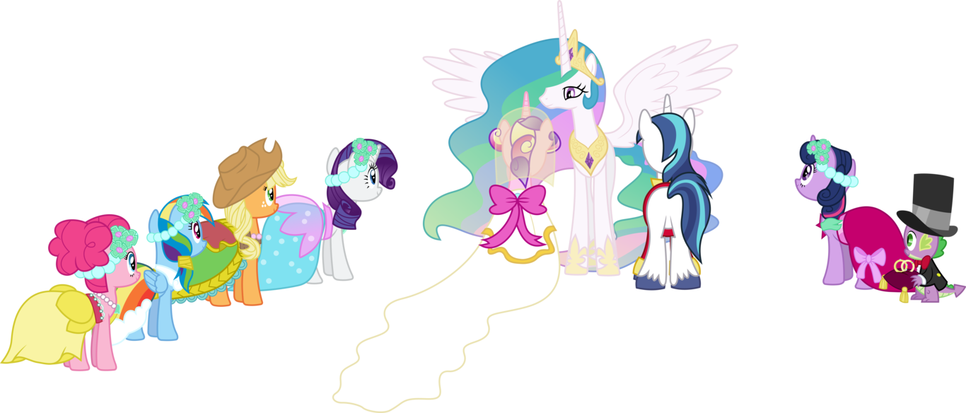 A Canterlot Wedding By 90sigma - My Little Pony Wedding On Deviantart (1366x584)