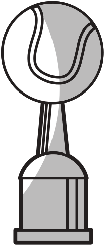 Tennis Cup - Vector Graphics (550x550)