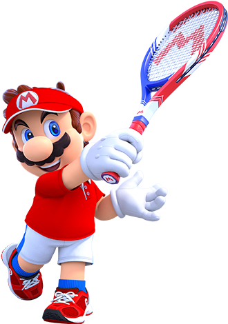 [help] Does Anyone Know I Can Get White Shorts With - Mario Tennis Aces Mario (360x490)