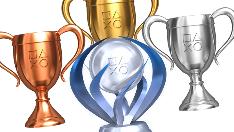 Participation” Trophies Clipart Panda - Psn Trophies (800x450)