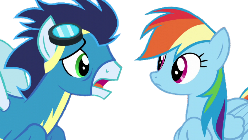 Vector Soarin E Rainbow Dash By Tsundra - Soarin And Rainbow Dash (846x476)
