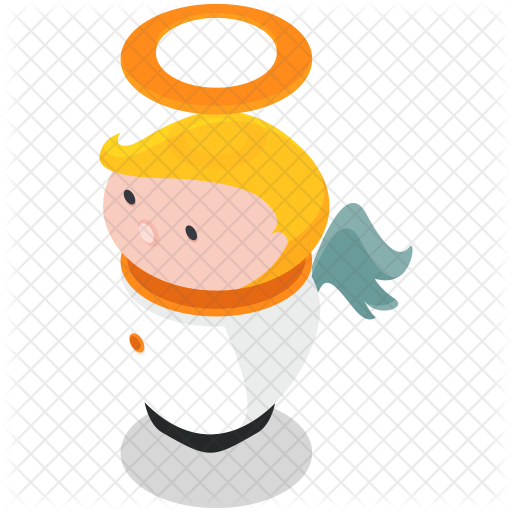 Angel Icon - Illustration (512x512)