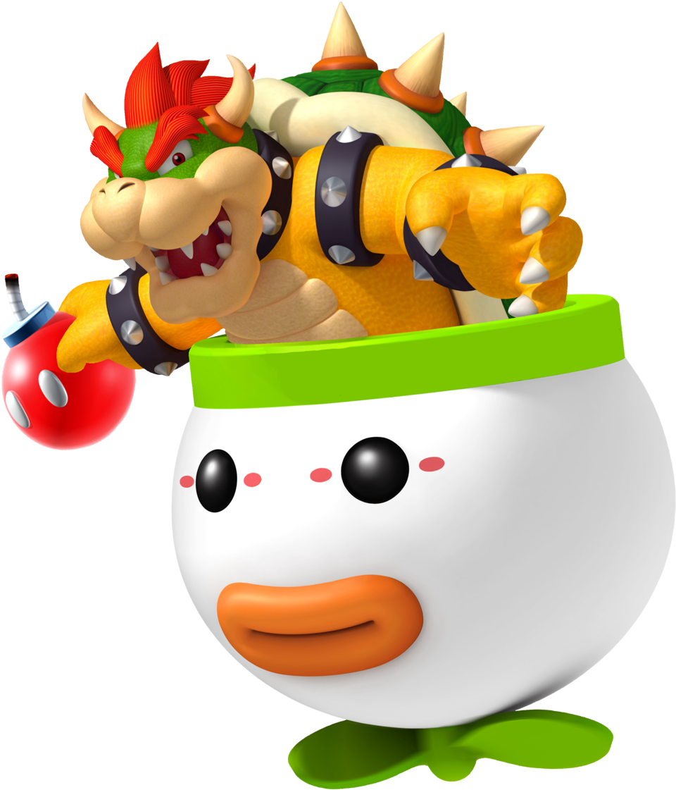 Click To Edit - Bowser Koopa Clown Car (982x1132)