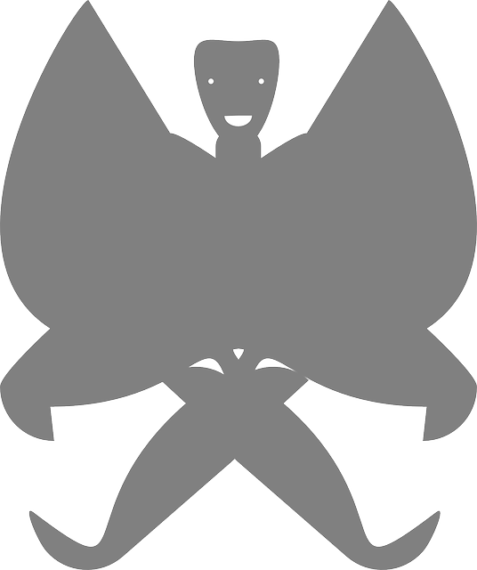Silhouette, Figure, Human, Half, Grey, Monster - Clip Art (536x640)