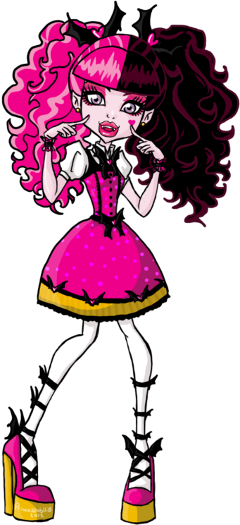 Horrorjuku Draculaura - Monster High Draculaura Sweet (387x750)