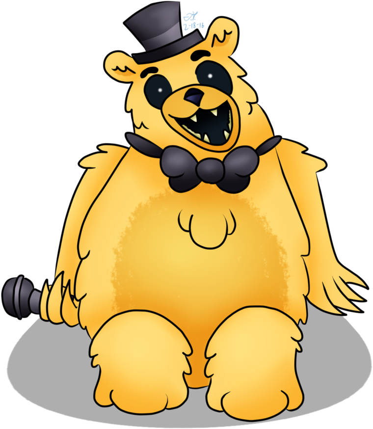 Adventure Golden Freddy By Lycantrin - Five Nights At Freddy's (774x1032)