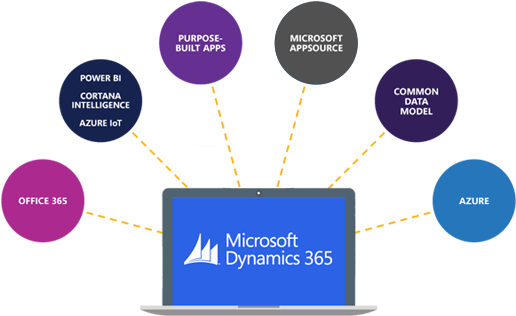 Hr Management In Der Microsoft Dynamics 365 Business - Diagram (615x426)