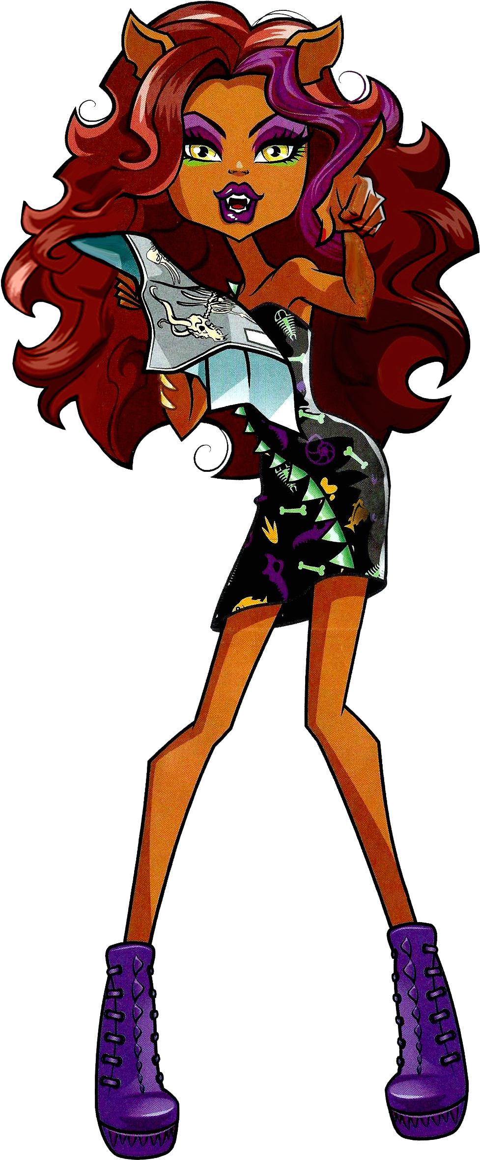 Freaky Field Trip - Monster High Freaky Field Trip (1029x2422)