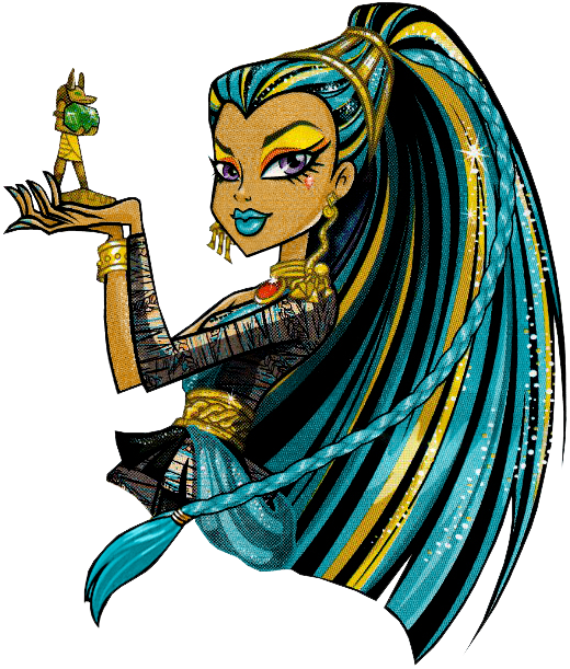 Monster High - Amanita Nightshade And Cleo De Nile (520x611)
