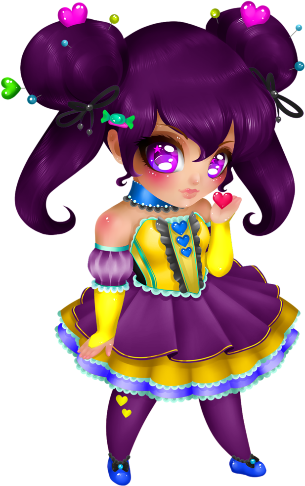 Boneca Bratz* Monster*etc - Clip Art (672x1024)