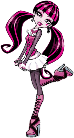 Monster High Draculaura Cartoon Clipart - Draculaura From Monster High (278x479)