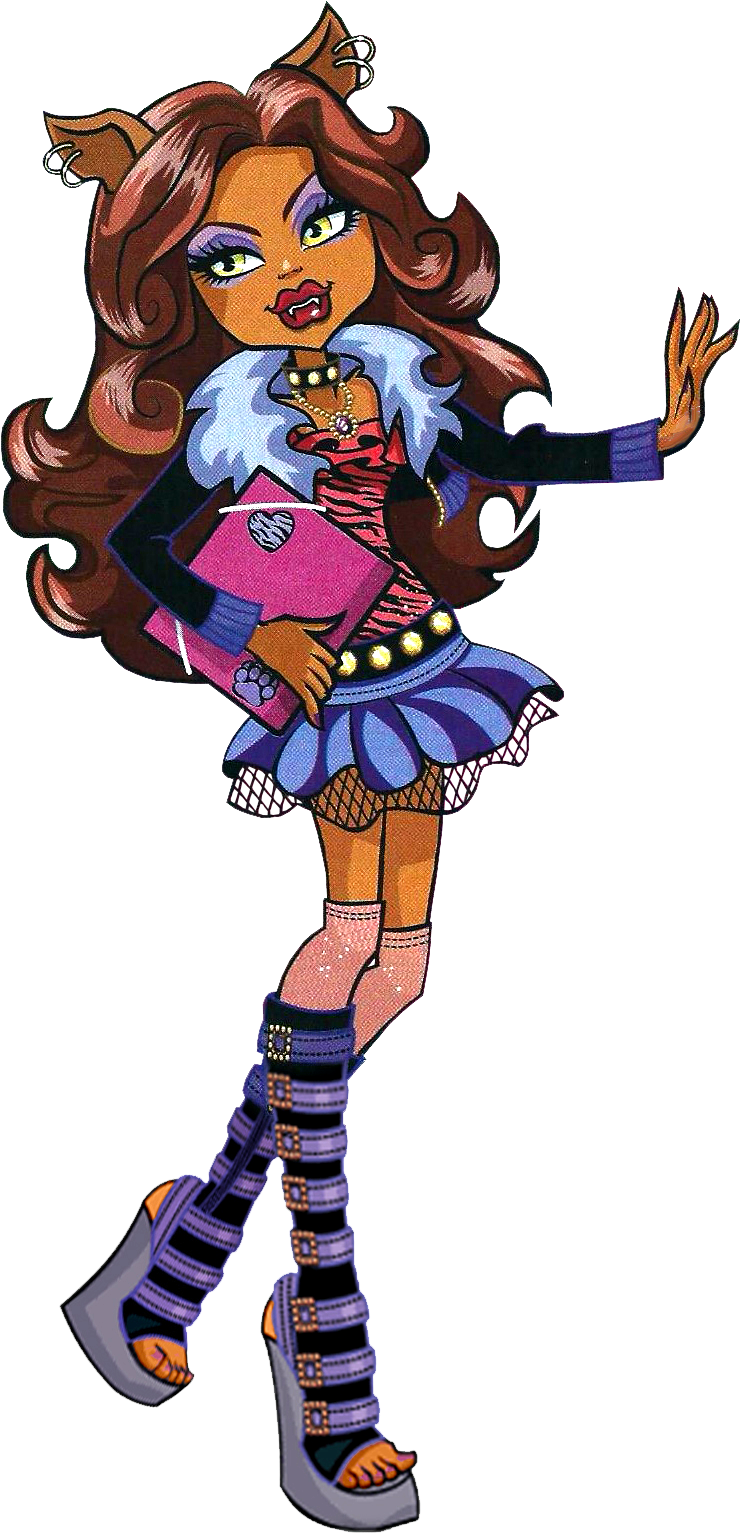 New Profile Art - Claudette Wolf Monster High (800x1568)