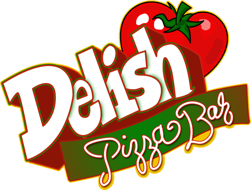 Delish Pizza Bar - Calligraphy (824x626)