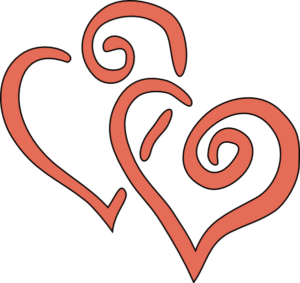 Hearts Clip Art (600x567)