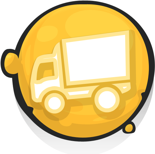 Free High-quality Truck Trailer Icon Image - Happy Smiley (512x512)