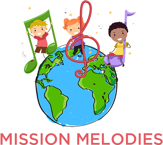 Logo Mission Melodies - Dancing And Singing Clipart Png (560x502)