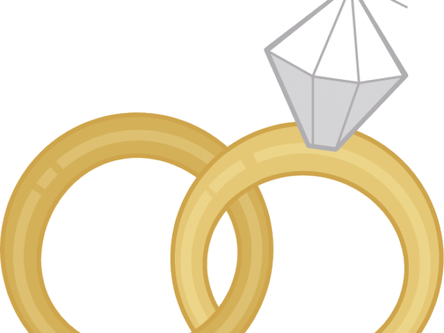 Wedding Ring Clipart - Rings Png Clipart (640x480)