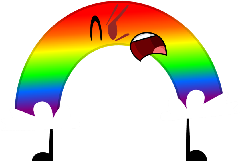 Rainbow - Inanimate Objects Rainbow Pose (867x590)