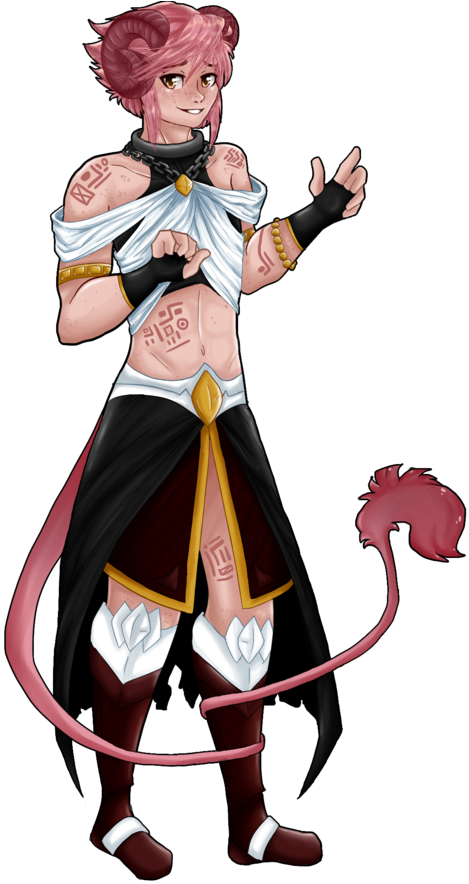 Dungeons & Dragons Tiefling Warlock Art Cambion - Tiefling Character (894x894)