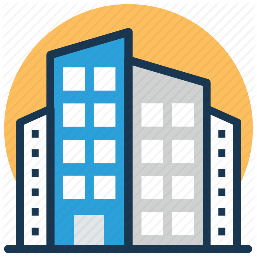 Apartment Complex Clipart Multistoried Building - Custodial Account (512x512)