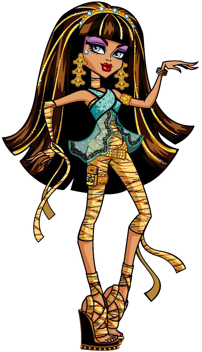 Cleo De Nile Cleo De Nile Is The Daughter Of The Mummy - Monster High Cleo De Nile (650x1138)