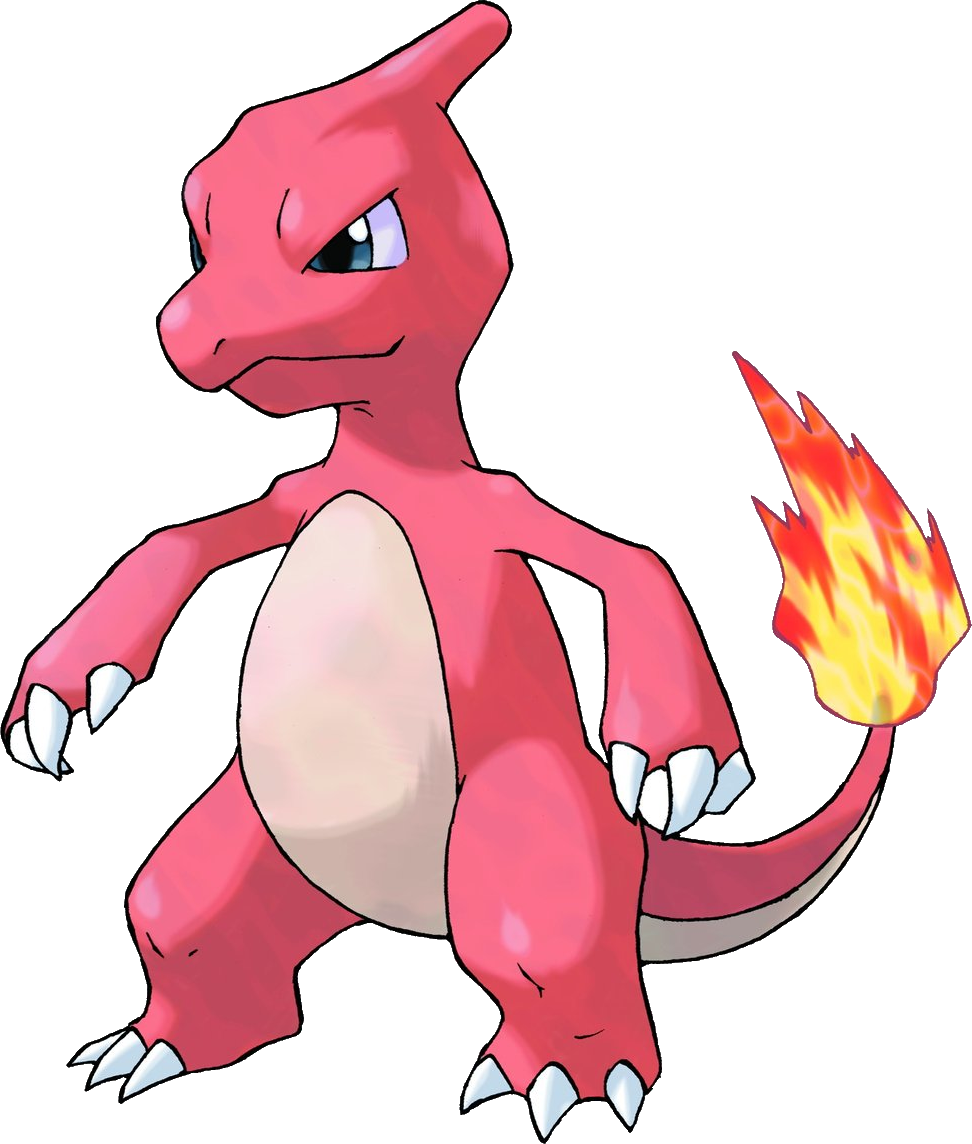 005charmeleon - Pokemon Charmeleon No Background (972x1144)