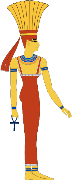 The Ancient Egyptians Did Not Know That The Nile Flooded - Egyptian Goddess Anuket (269x599)