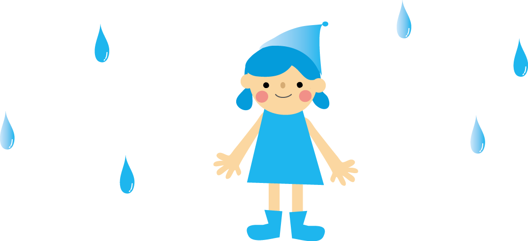 19, - 梅雨 子ども 向け イラスト かわいい (1073x490)