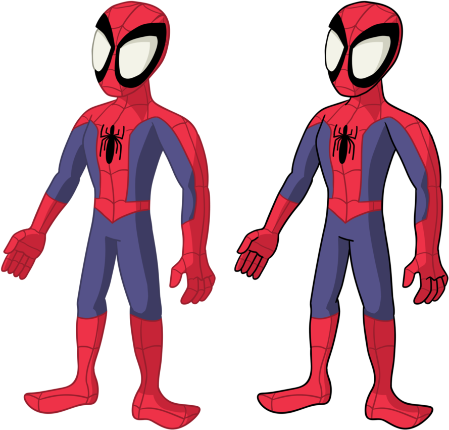Spider-man Animated Concept Art By Spizzlelep - Concept Art (920x869)