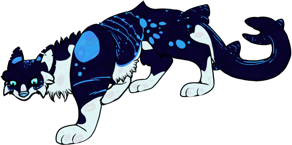 Whale Shark Cat By Ossiekins - Whale Shark Cat (1024x520)