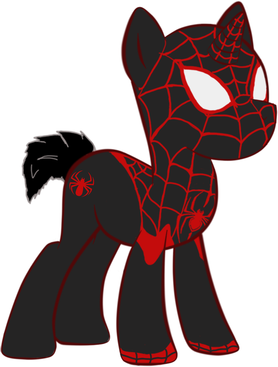 Spiders And Magic - Spider Man Mlp (1200x1419)