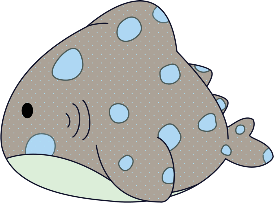 Cute Whale Shark - Cute Whale Shark (967x827)