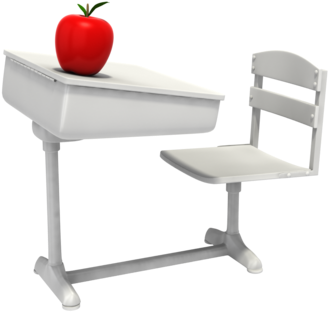 Http - //www - Presentermedia - - School Desk (469x500)