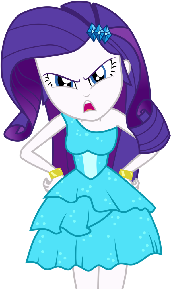 Angry, A Photo Booth Story, Artist - Equestria Girls Rarity Fall Formal Dress (651x1024)