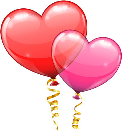 Valentine-balloons - Clipart Balloon Png (510x510)