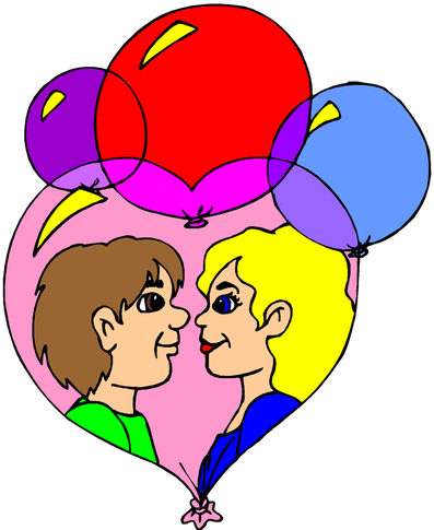 Valentine's Day Free Clip Art - Sexuality (400x492)