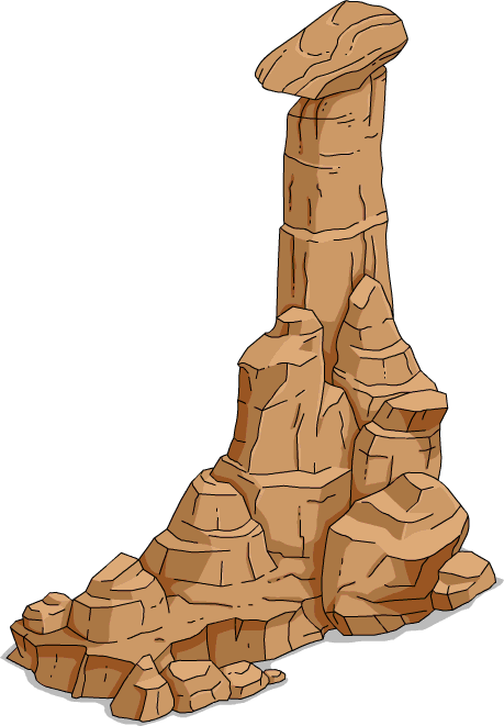 7, Rock Pillar - Portable Network Graphics (459x661)