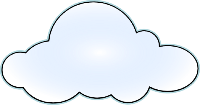 Train Smoke Clipart - Cloud Clip Art (676x356)