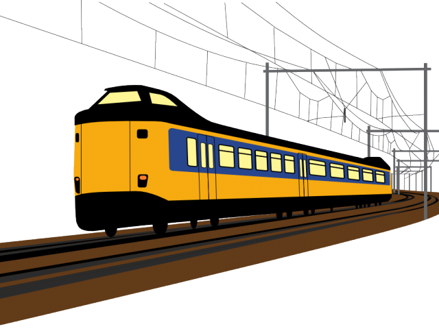Railroad Clipart Train Journey - Guide To Indian Railways (rrb) Assistant Loco Pilot (640x480)