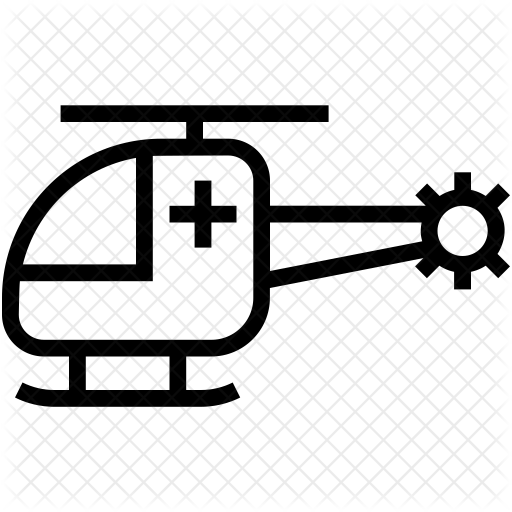 Air Ambulance Icon - Air Medical Services (512x512)