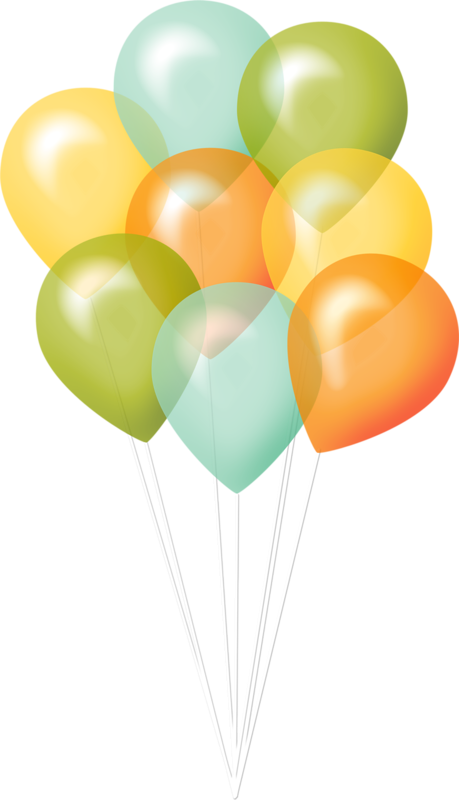 Ballons,globos,balloons - Clip Art (459x800)