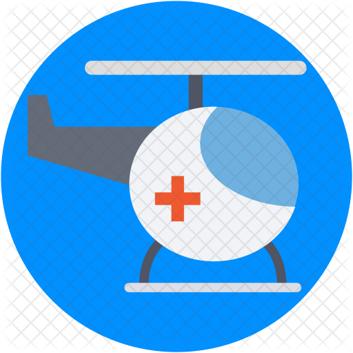Air Ambulance Icon - Air Medical Services (512x512)