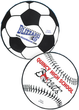 Head Bands - Soccer Ball Car Magnet (min Qty: 24) (300x400)