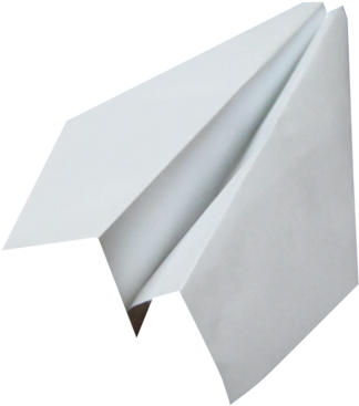 Paper - Real Paper Plane Png (1024x576)