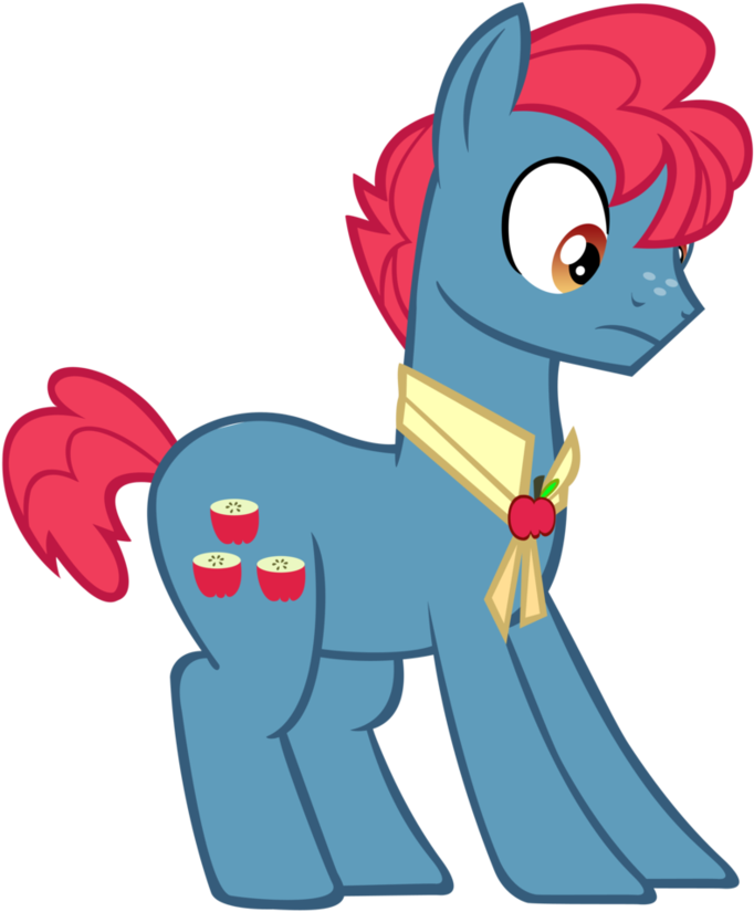 Half Baked Apple By Sofunnyguy - Apple Bottoms Mlp (1024x1046)