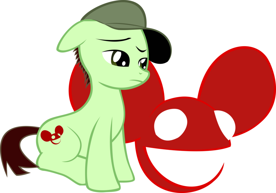 Princess Luna Pony Sunset Shimmer Green Red Mammal - My Little Pony Deadmau5 (900x631)