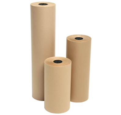 Kraft Paper - 450mm X 225m Strong Brown Kraft Wrapping Paper Roll (500x450)